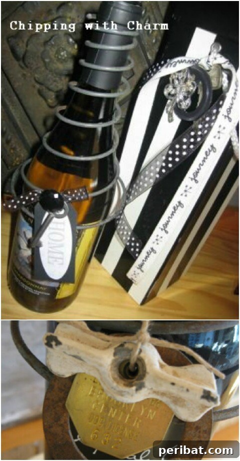 From Scrap to Chic 15 Creative Uses for Old Bed Springs 12 Bed spring wine bottle decoration with charm