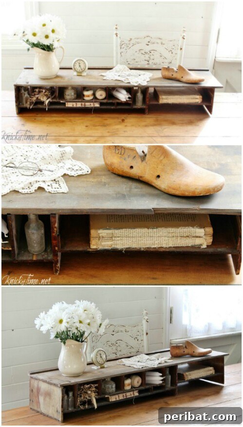 Reclaimed Wood Wonders for a Stylish Sustainable Home 18 Vintage cubby repurposed for decorative objects