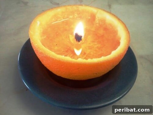 55+ Ultimate Camping Hacks to Master the Wilderness 19 Turn orange peels into natural, scented candles using common kitchen oils for campsite lighting.