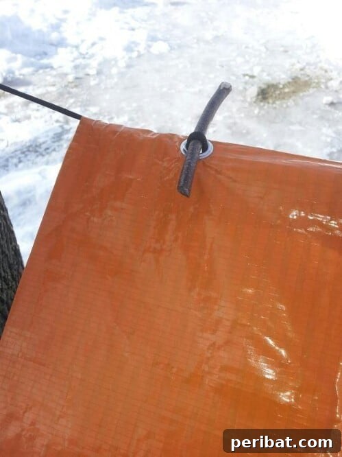 55+ Ultimate Camping Hacks to Master the Wilderness 26 Using a stick to prop up tent guylines can help keep the tent stable and taut.