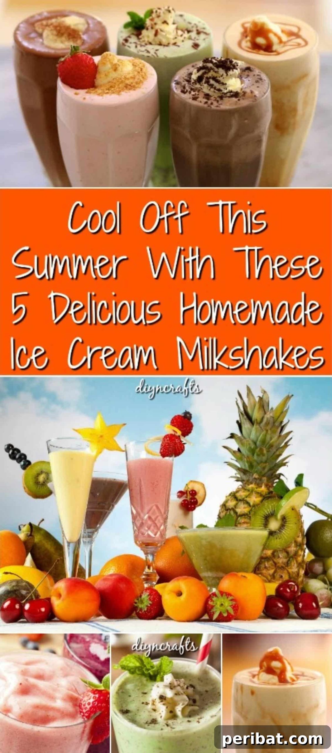 Cool Off This Summer With These 5 Delicious Homemade Ice Cream Milkshakes