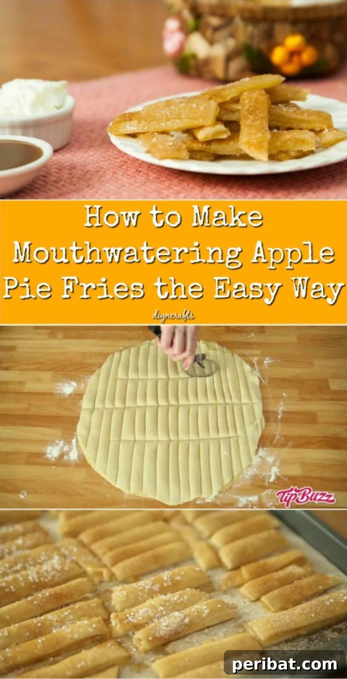 How to Make Mouthwatering Apple Pie Fries the Easy Way {Video}