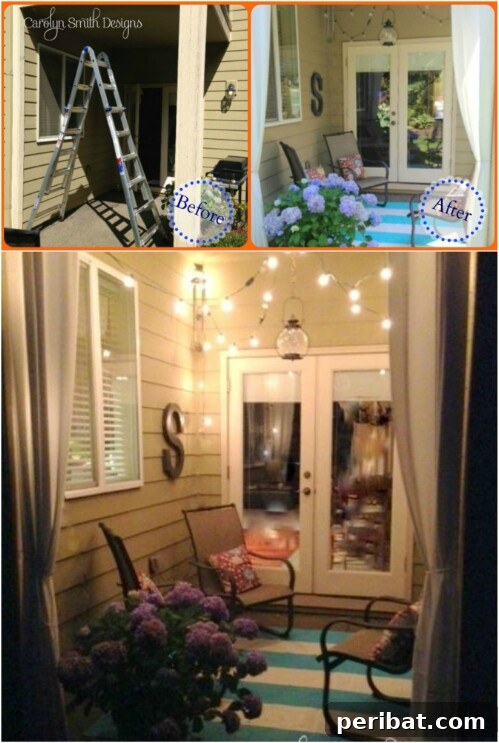 Cozy Patio Makeover
