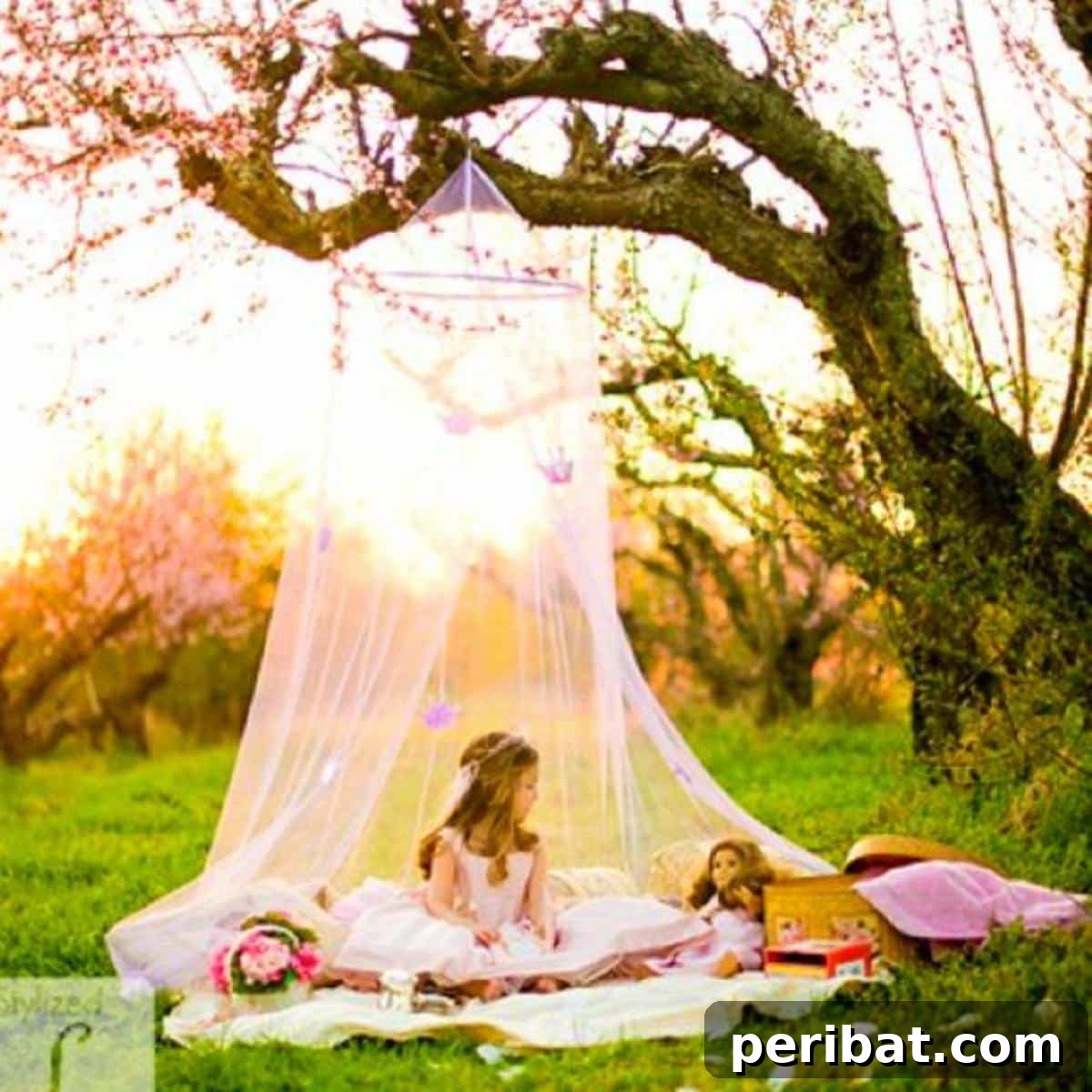 35 DIY Summer Adventures for Your Most Epic Season Yet 11 DIY Backyard Tent for Little Girls