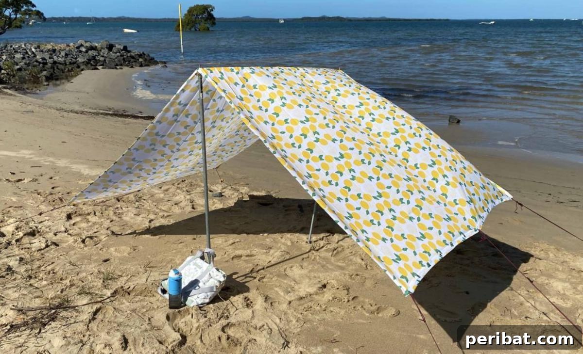 35 DIY Summer Adventures for Your Most Epic Season Yet 32 DIY Beach Tent
