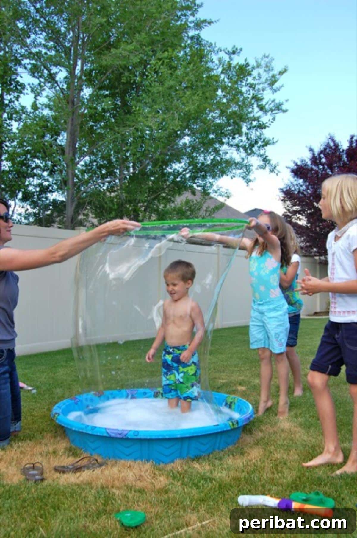 35 DIY Summer Adventures for Your Most Epic Season Yet 10 DIY Giant Pool Bubbles