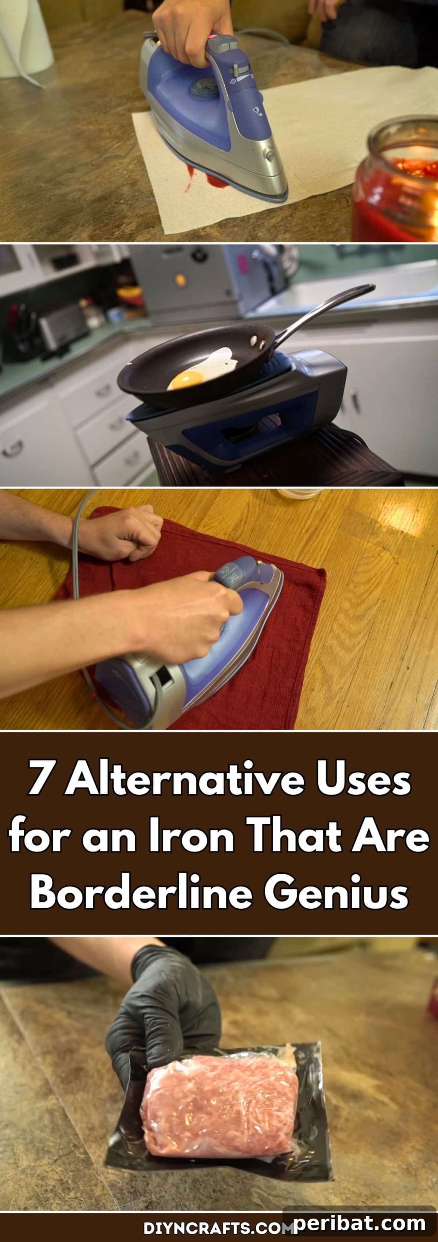 7 Unexpected Iron Uses That Will Blow Your Mind 2 7 Alternative Uses for an Iron That Are Borderline Genius collage