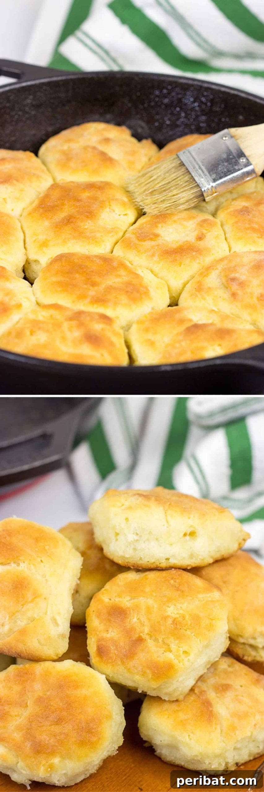 Skillet Buttermilk Biscuits