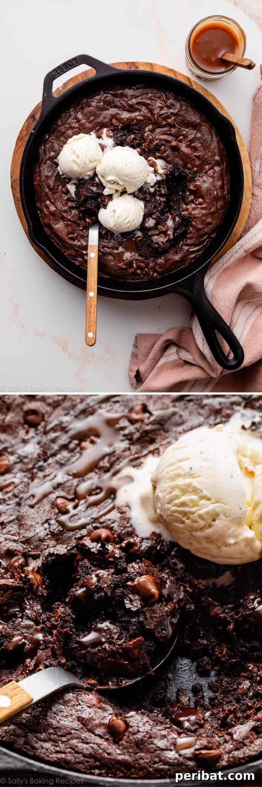 Cast Iron Skillet Brownies