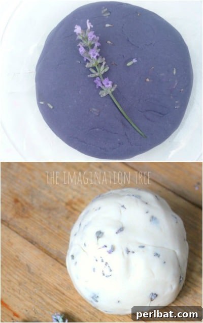 Lavender Playdough