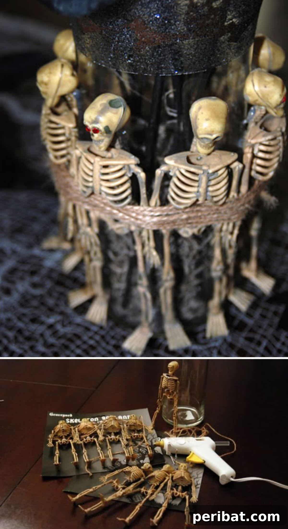 Skeleton Vase