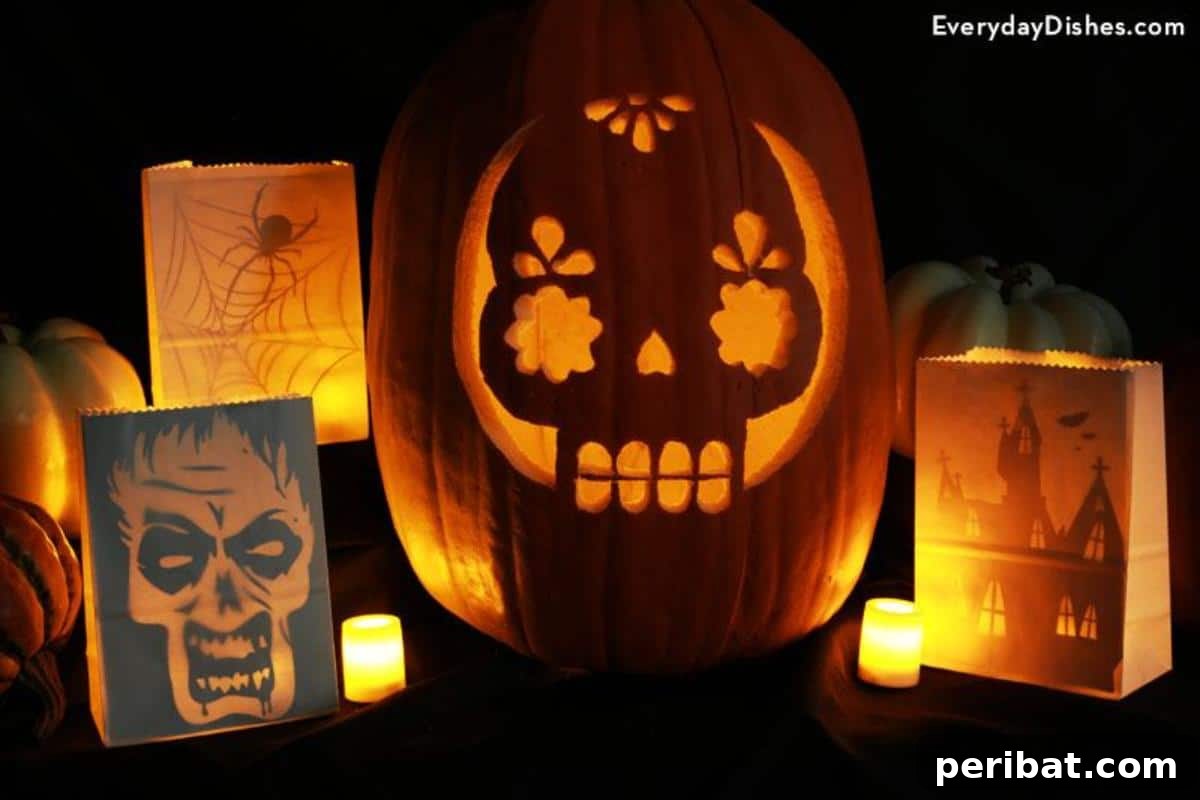 Printable Halloween Luminaria