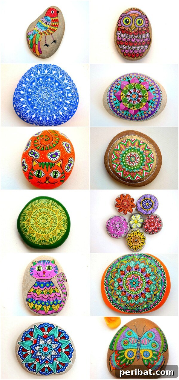10. Painted Rocks