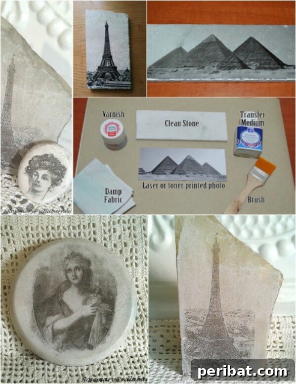 4. Stone Photo Transfers