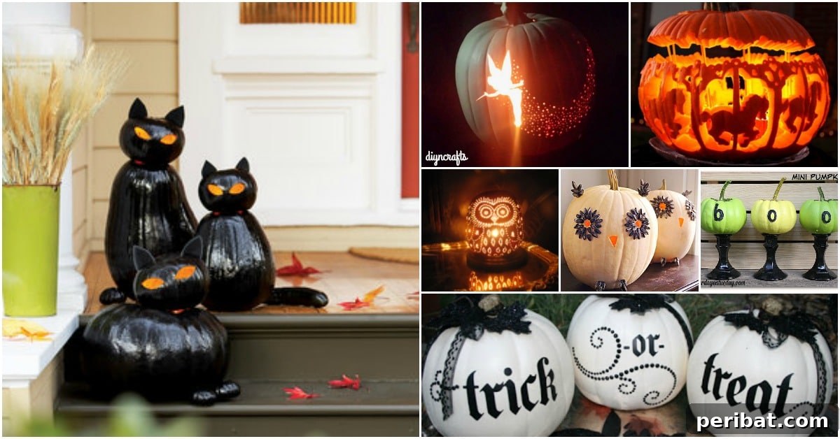 Creative Pumpkin Carving and Decorating Ideas You Can Easily DIY