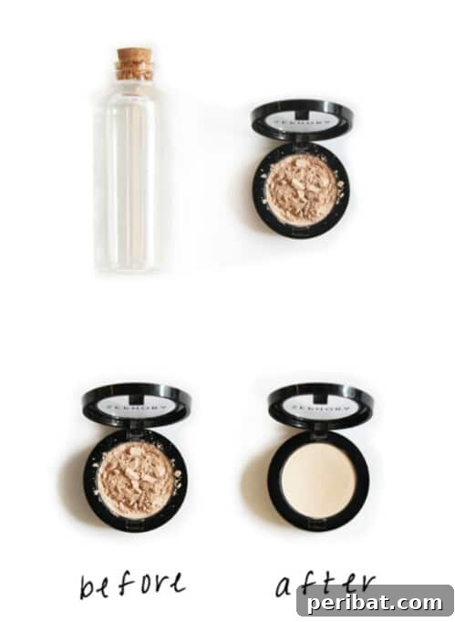 Çok Amaçlı Mucize: İzopropil Alkolün 56 Akıllara Zarar Kullanım Alanı 19 Restore broken eye shadow.