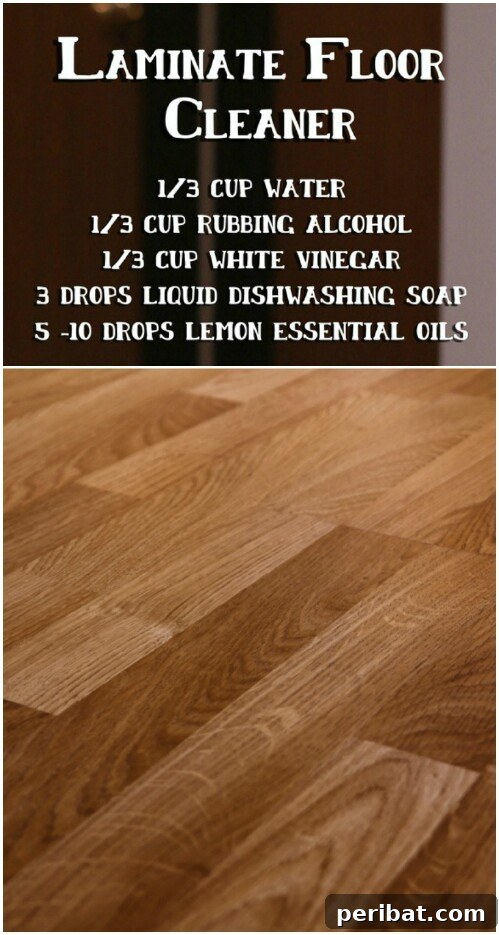 Çok Amaçlı Mucize: İzopropil Alkolün 56 Akıllara Zarar Kullanım Alanı 10 Create your own laminate floor cleaner.
