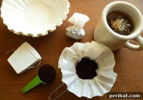 DIY Camp Coffee Solution - Individual coffee bags for a convenient brew