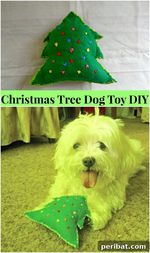 Homemade Happiness: Clever DIY Dog Toys Your Pup Will Love 5 DIY Christmas Dog Chew Toy in the shape of a tree