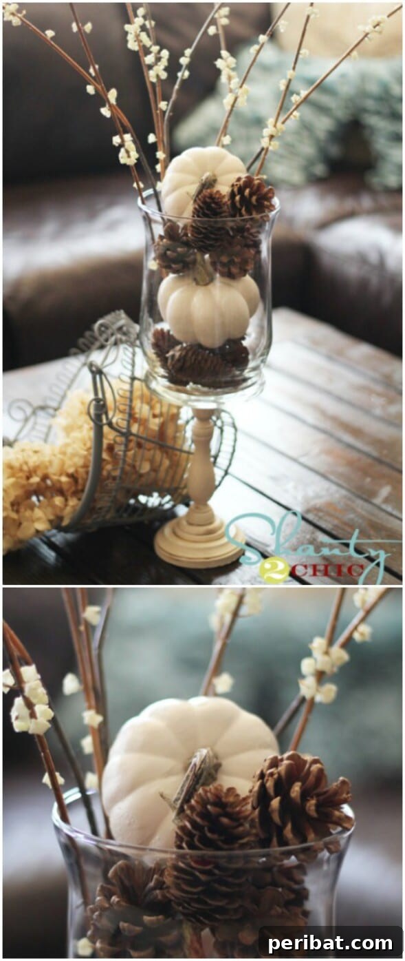 60 Cozy Fall DIY Projects to Transform Your Home for Autumn 50 48-pumpkin-pinecones