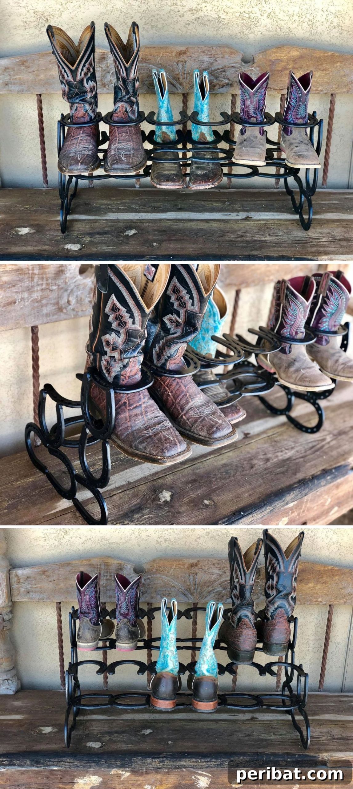 Forge Your Own Horseshoe Boot Rack with Ease 4 Horseshoe boots rack