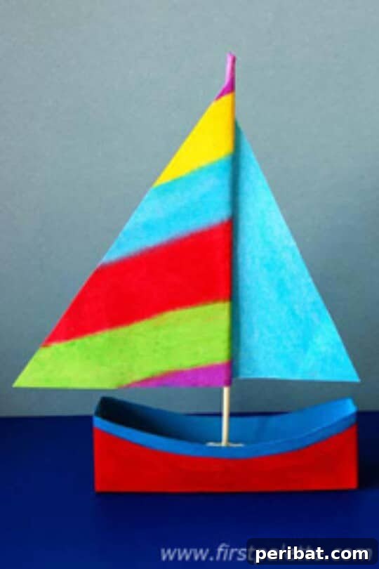 45 Clever Ways to Upcycle Cereal Boxes 21 Cereal Box Sailboat Craft