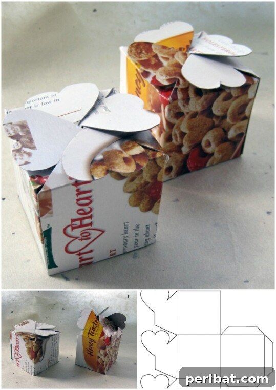 45 Clever Ways to Upcycle Cereal Boxes 8 Cereal Box Gift Packaging