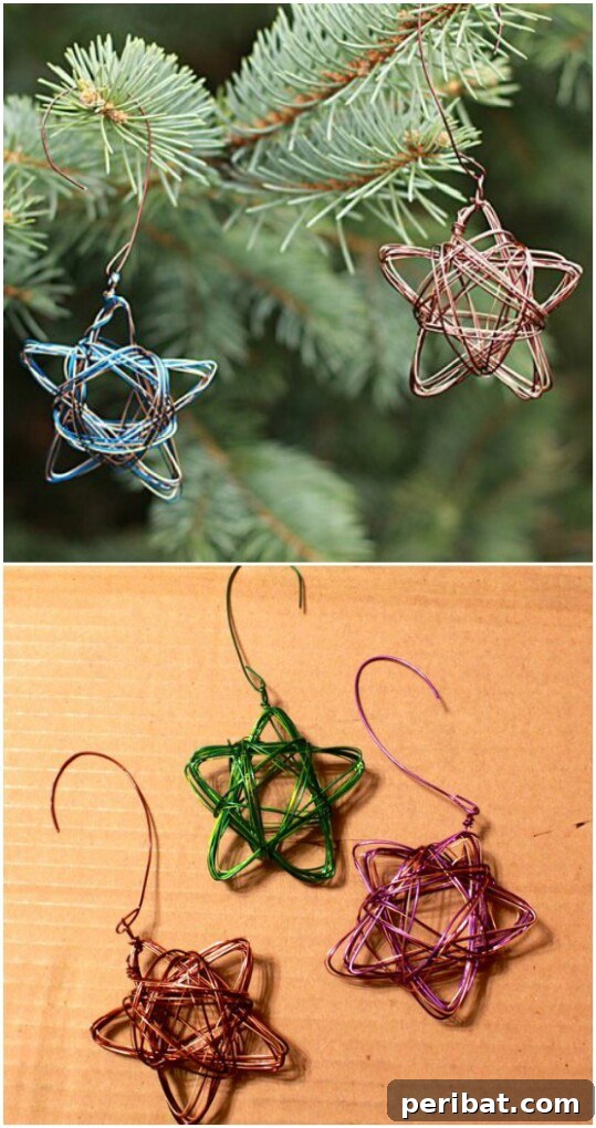 Star Wire Ornaments
