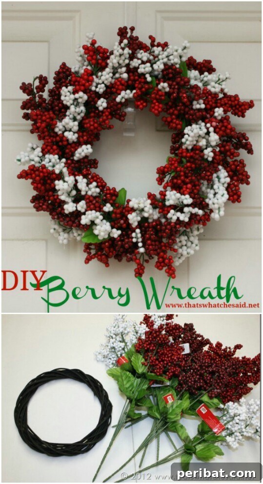 Berry wreath