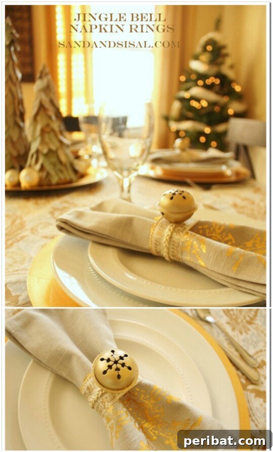 Jingle Bell Napkin Rings