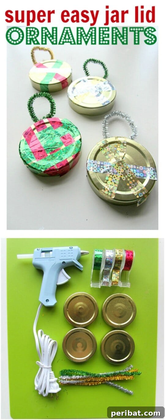 Jar Lid Ornaments