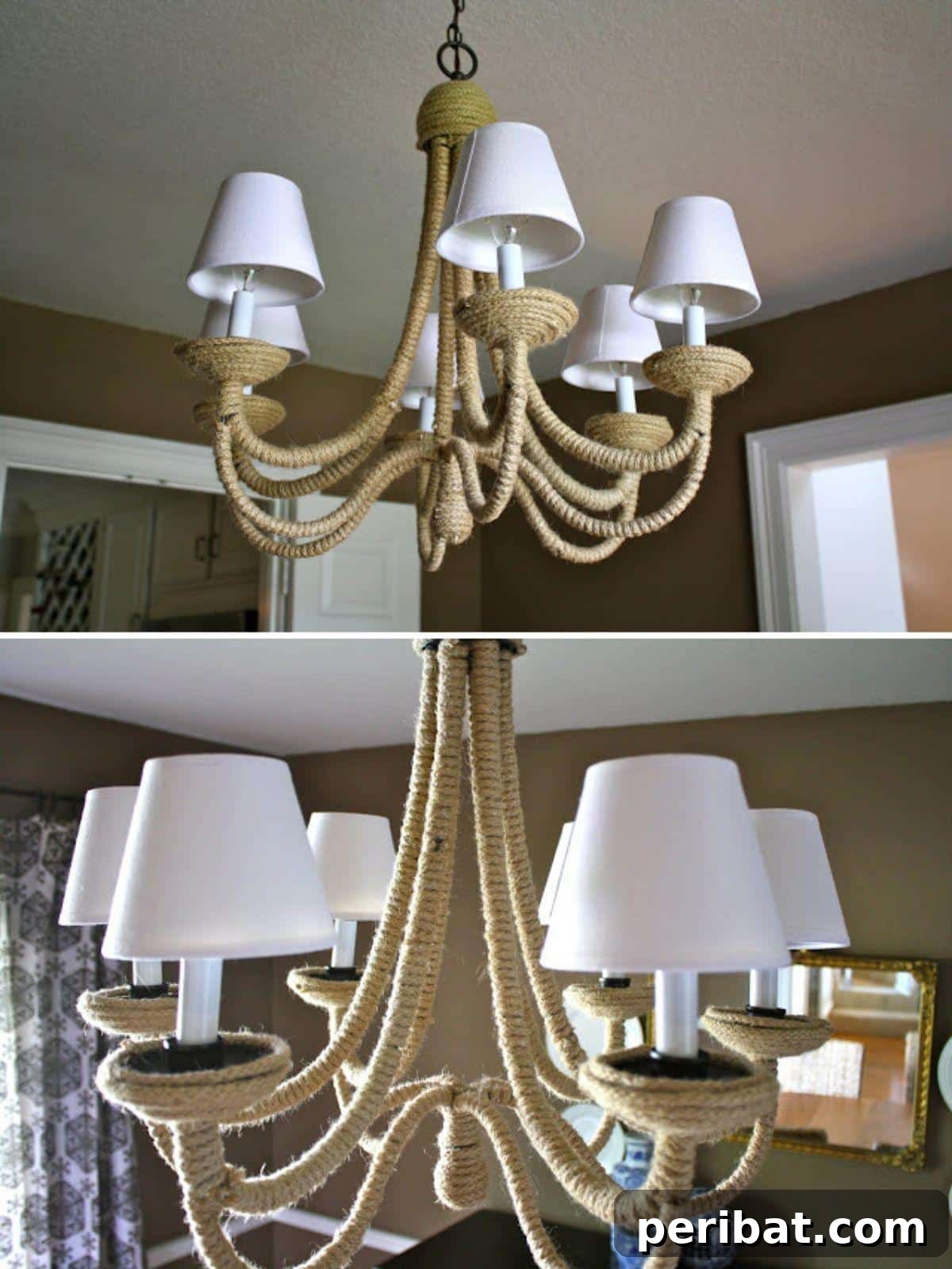 32 Clever Anthropologie Style DIY Projects 13 Anthro Knockoff DIY Chandelier, an ornate lighting fixture with repurposed materials.