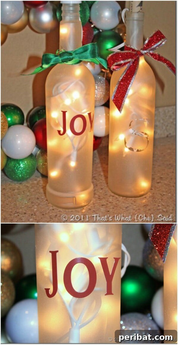 Frosted Luminaries