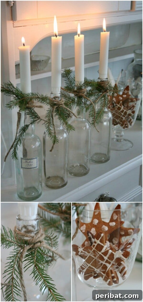 White Snowflake Bottles