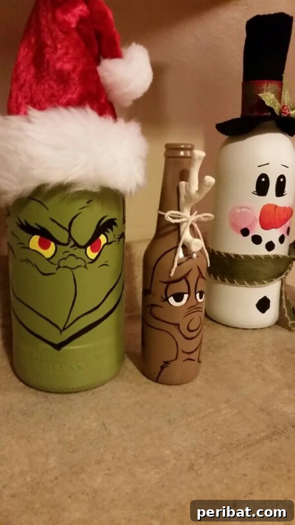 Grinchy Bottles