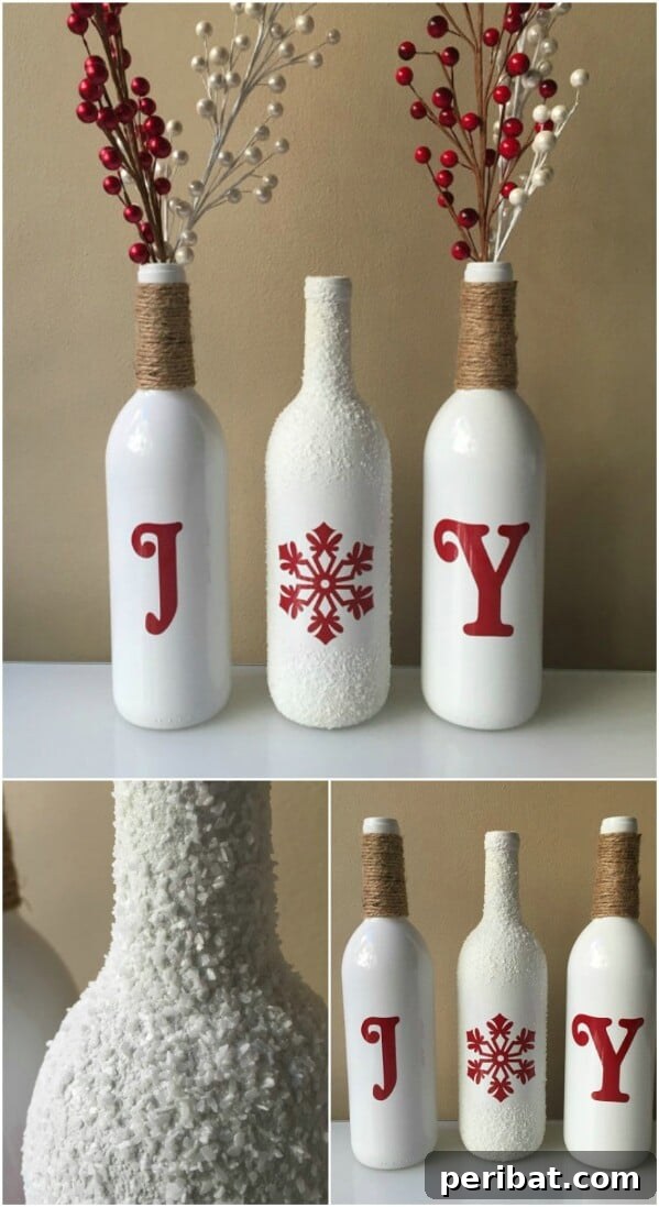 Twined and Painted Bottles