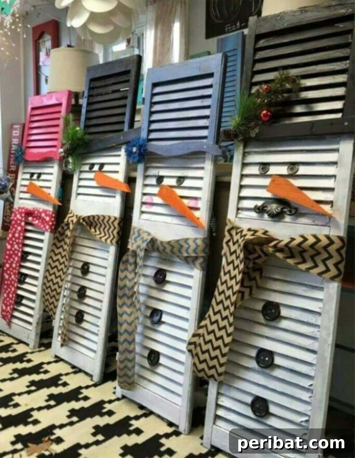 Shutter Snowmen