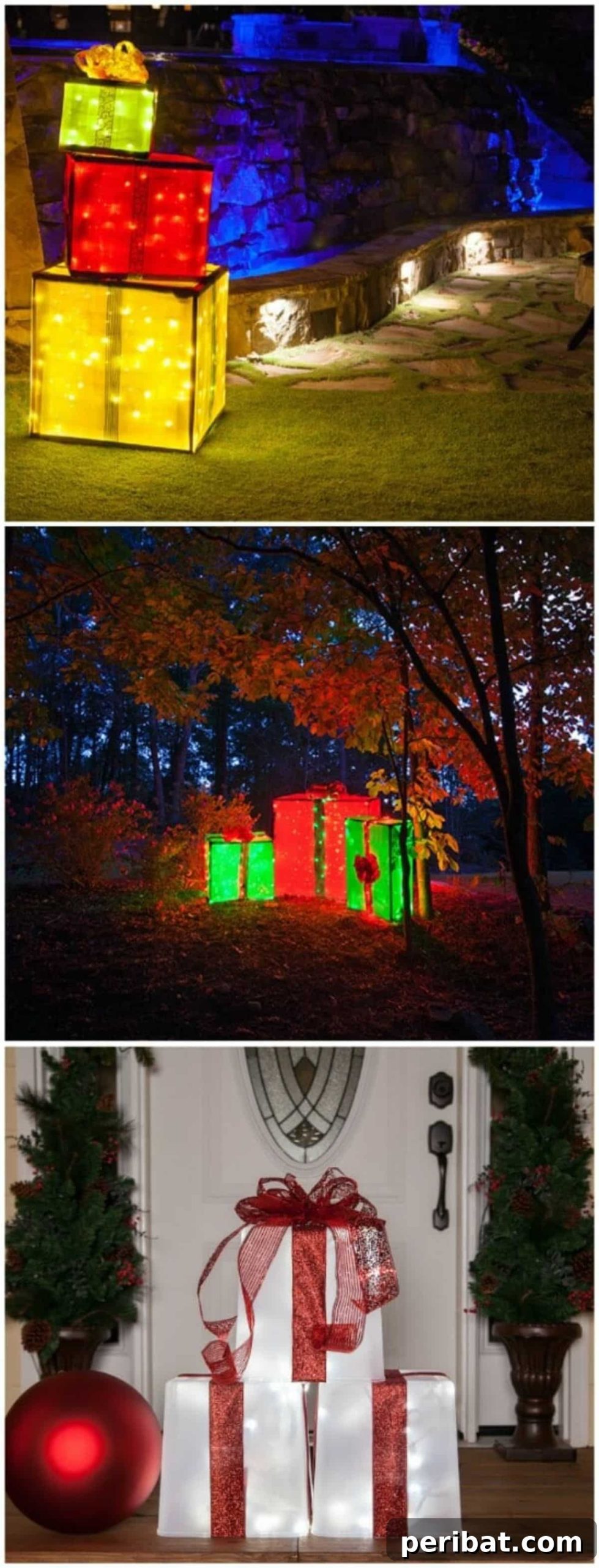 Lighted Gift Boxes