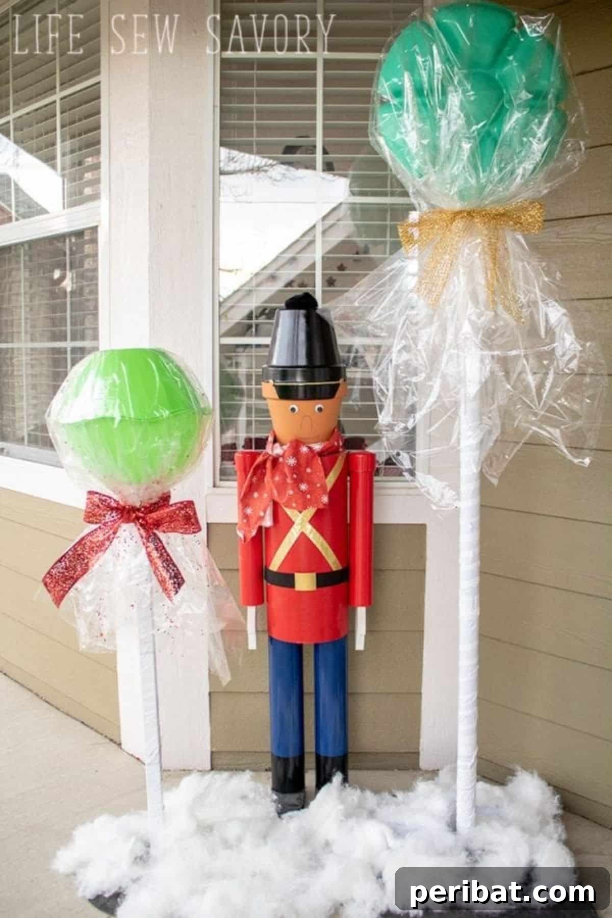 DIY Giant Lollipops