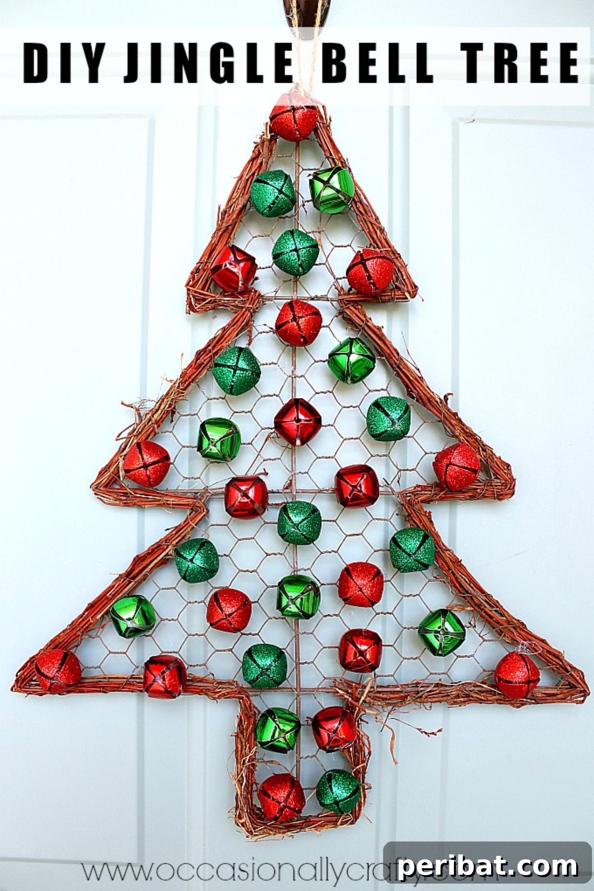 DIY Jingle Bell Tree