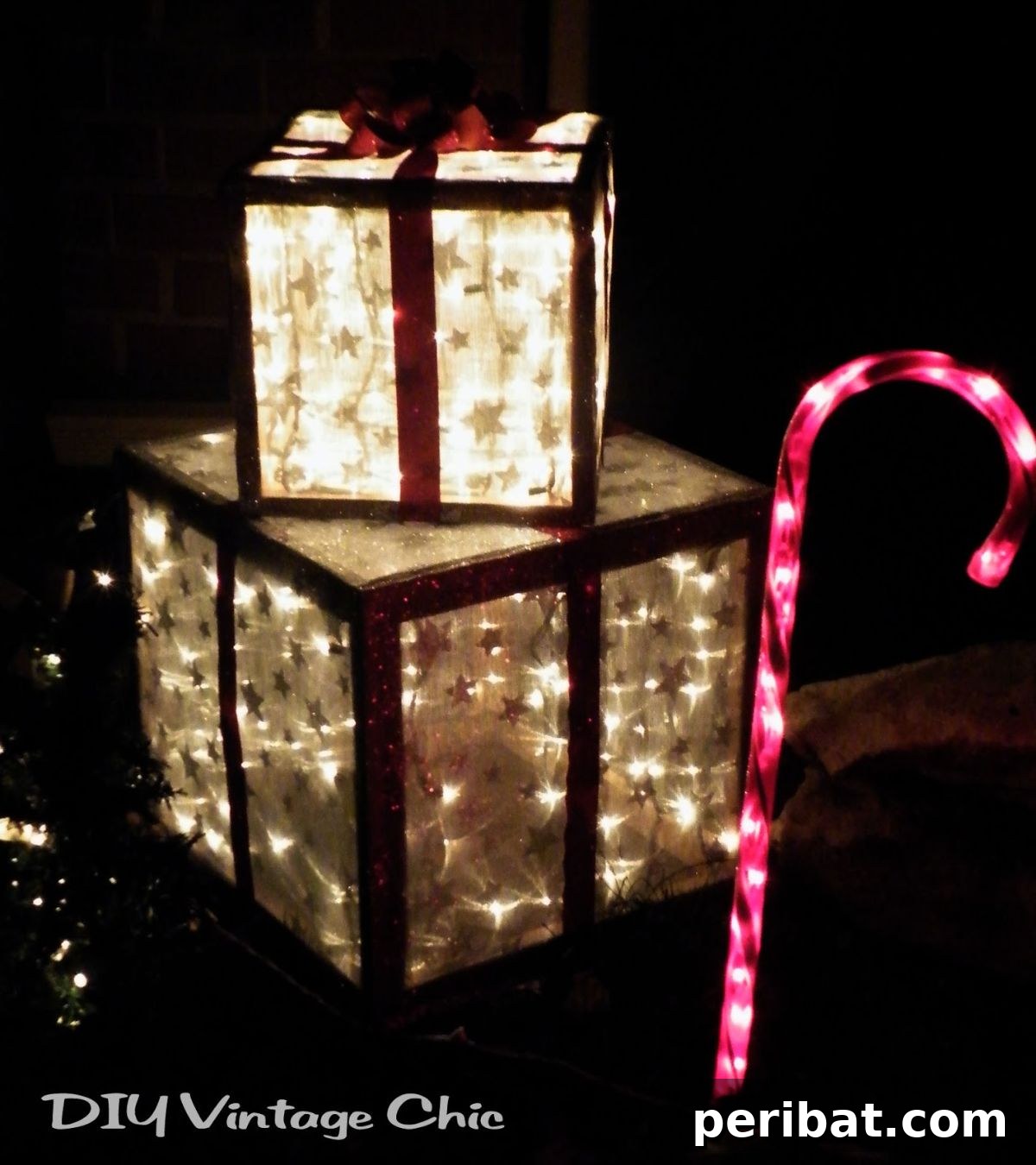 Lighted Christmas Presents For Outdoors