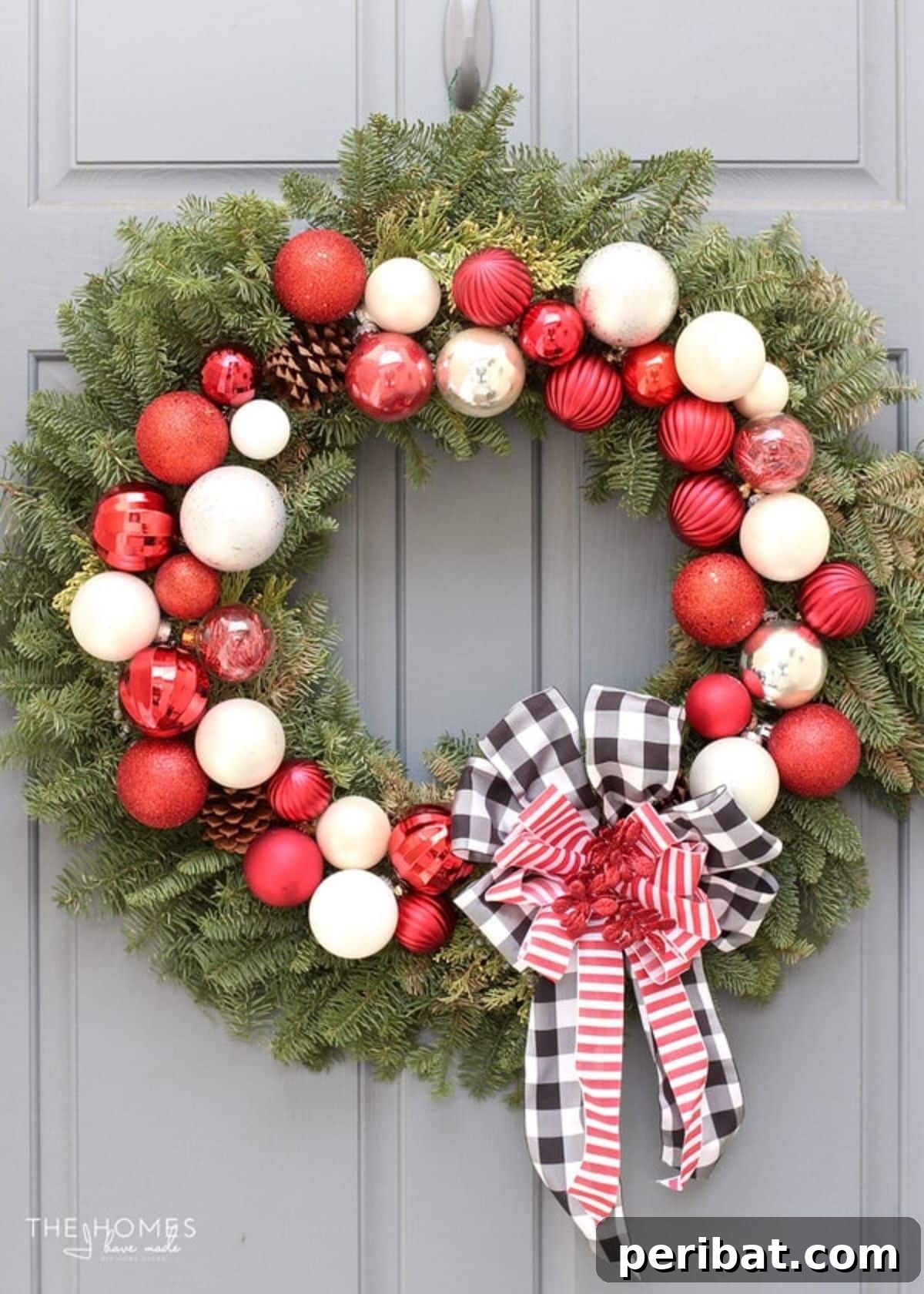 Classic Christmas Porch Decor
