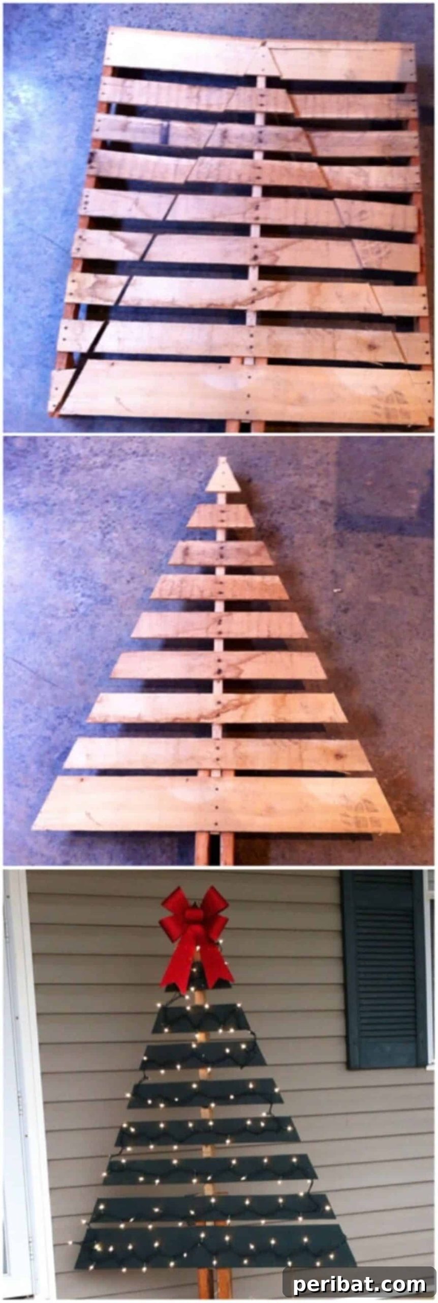 DIY Pallet Christmas Tree
