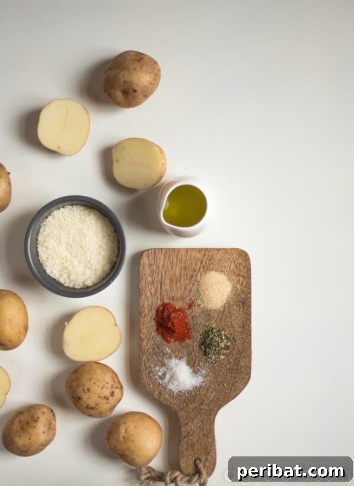 Ingredients organized.