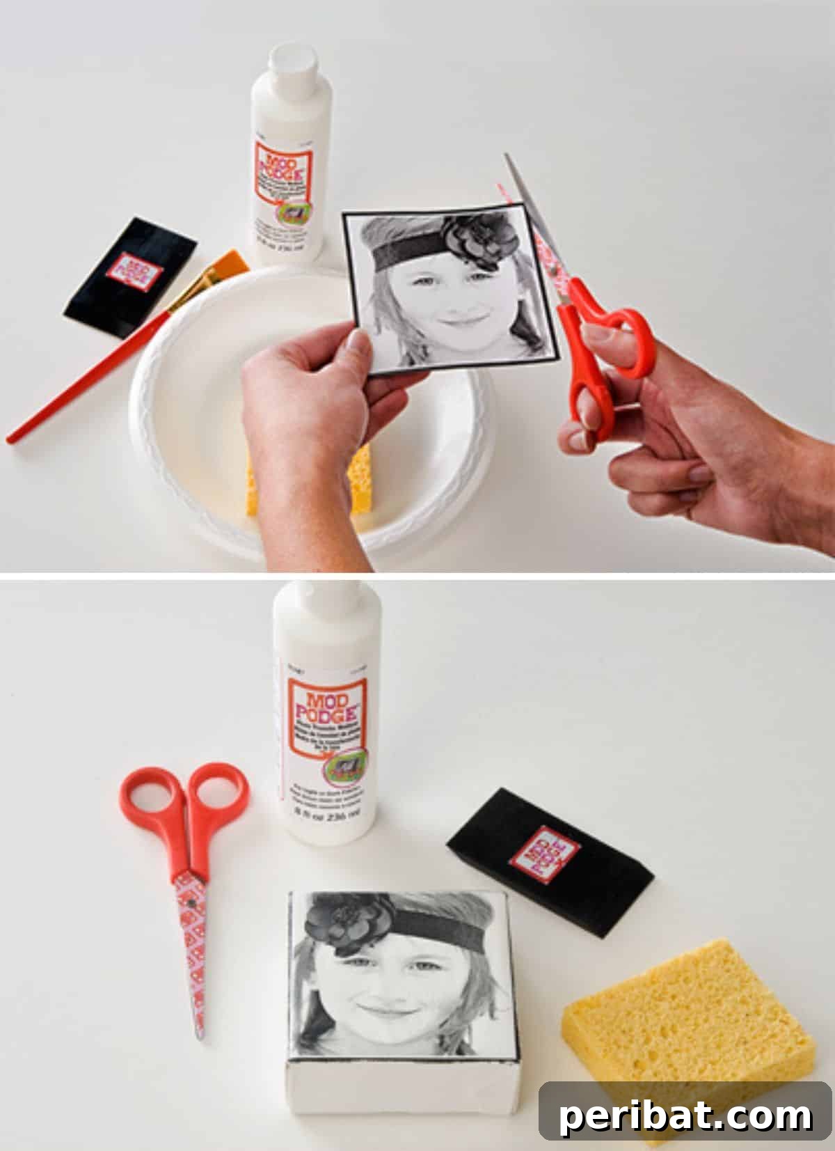 25 Inspiring Photo Crafts: Transform Memories into Decor 25 DIY Photo Blocks