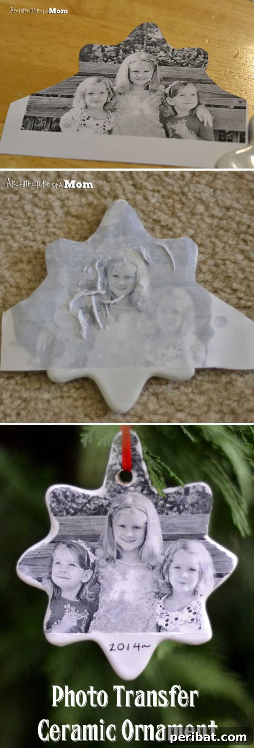 25 Inspiring Photo Crafts: Transform Memories into Decor 8 DIY Ceramic Ornaments