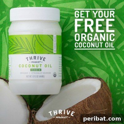 Get a FREE jar of Organic Coconut Oil at Thrive Market! - 200 Brilliant Uses For Coconut Oil That Will Change Your Life Forever