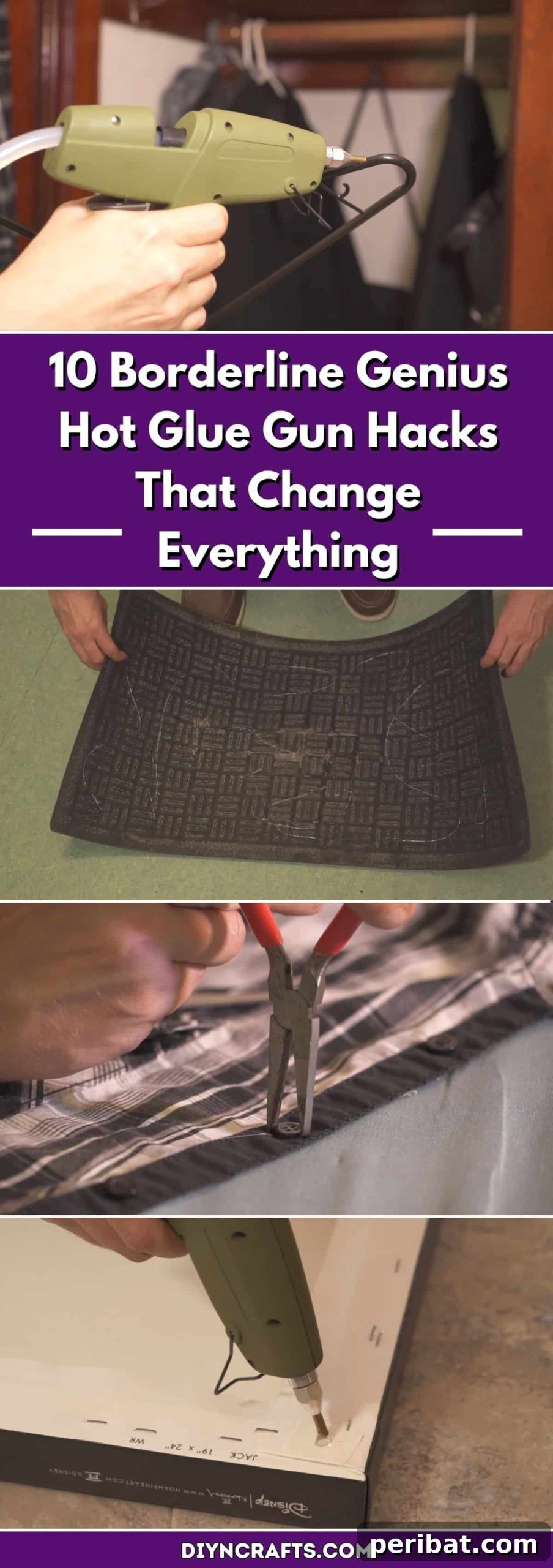 10 Borderline Genius Hot Glue Gun Hacks That Change Everything pinterest image