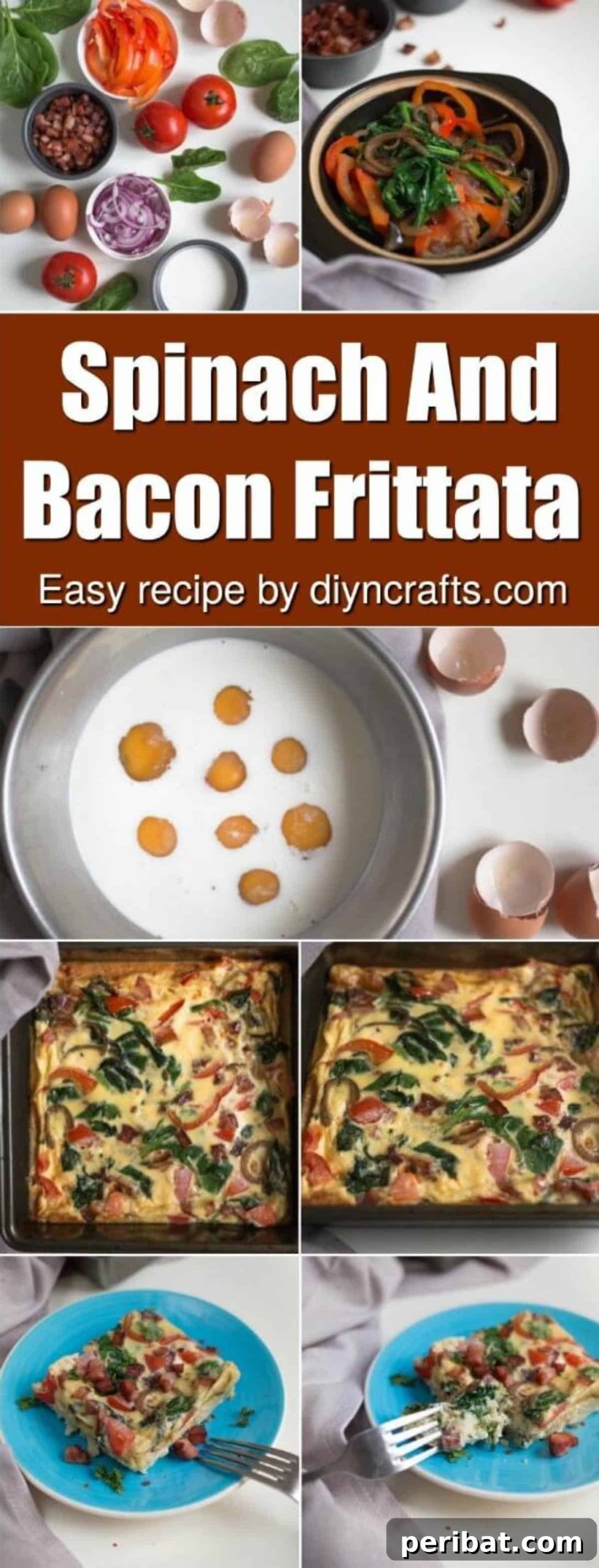 Morning Magic Spinach and Bacon Frittata 2 Wake Up To Deliciousness With This Spinach And Bacon Frittata
