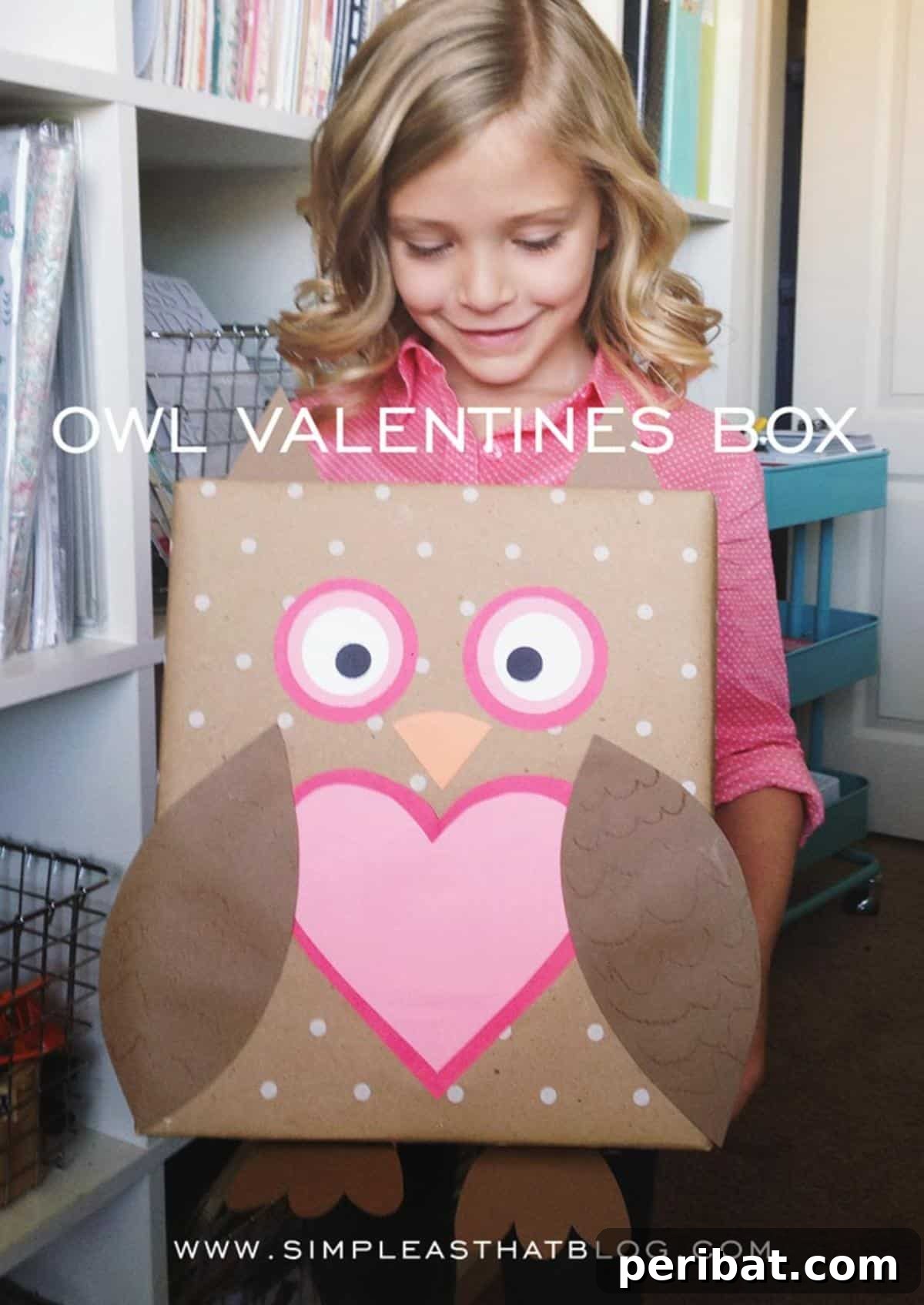 Sweet and Simple Valentine's Day Crafts for Children 12 Owl Valentine Box